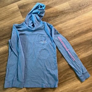 Vineyard Vines long sleeve blue shirt size large